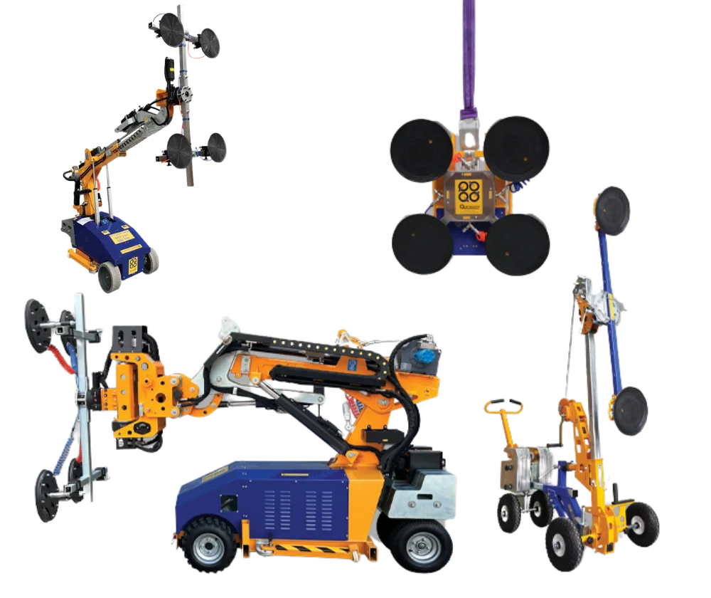 Glass lifting equipment built for professionals